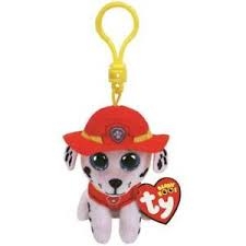 TY BEANIE BOO SLEUTELHANGER PAW PATROL - MARSHALL ()